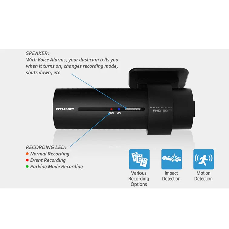 Collection of Blackvue dash cam DR750s in a gallery layout